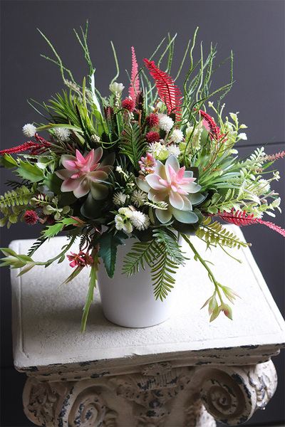 Albertina Design Greia, kompozycja z sukulentami