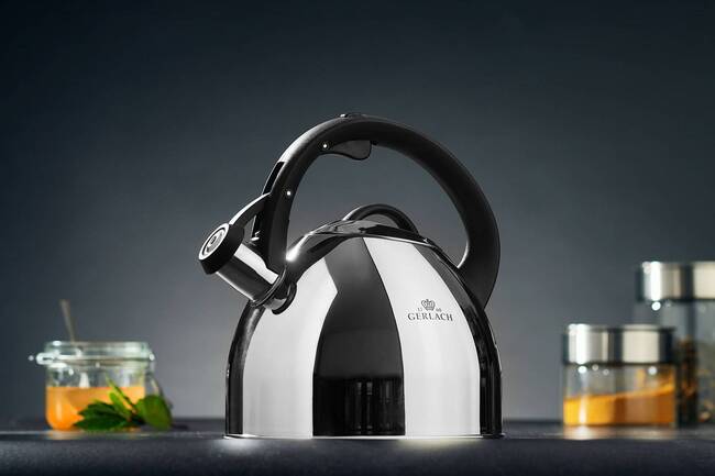 Ambiente, czajnik ze stali nierdzewnej, poj.2.8l 