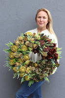 Dubajska Czekolada, wianek dekoracyjny