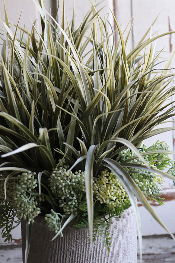 Bedrita Boho, kompozycja z traw w ozdobnej donicy, wys.50cm