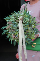 Boho Trendy 3, zielony wianek na drzwi