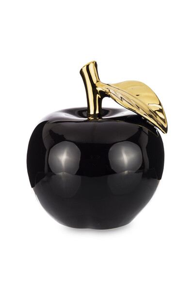figurka ceramiczna Black Apple B, wys.17x14x14cm