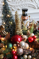 Glamurina Lux, kompozycja świąteczna w pucharze