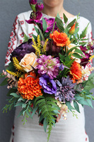 Jesienna Relisa, bukiet nagrobny we wkładzie