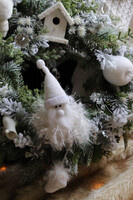 Zimowy Skrzat, świąteczny wianek na drzwi