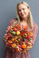 jesienny wianek na drzwi, Pora na Liście 2