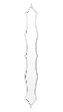 lustro Korona Gotico 1 w srebrnej ramie, wym.120x16.5x3cm