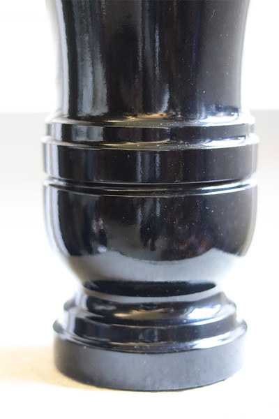 Czerń Żałobna E, ciężki flakon nagrobny