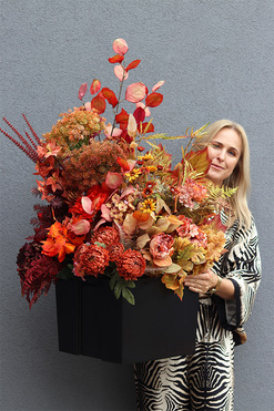 Septiembre Saute, jesienna dekoracja do twojej donicy, wym.107x70cm