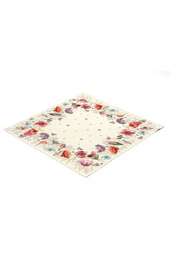 Spring Flowers, obrus gobelinowy serweta, 98x98cm