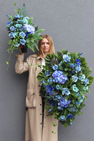 Błękit Nieba, komplet dekoracji nagrobnych