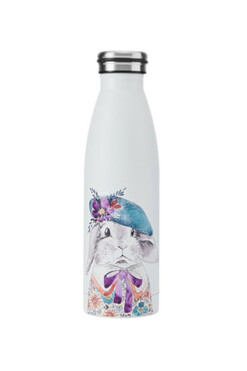 Aquarel Pets, termos stalowa butelka, królik, poj.500ml