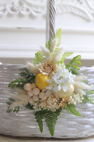 Nefita, dwustronnie dekorowany koszyczek wielkanocny