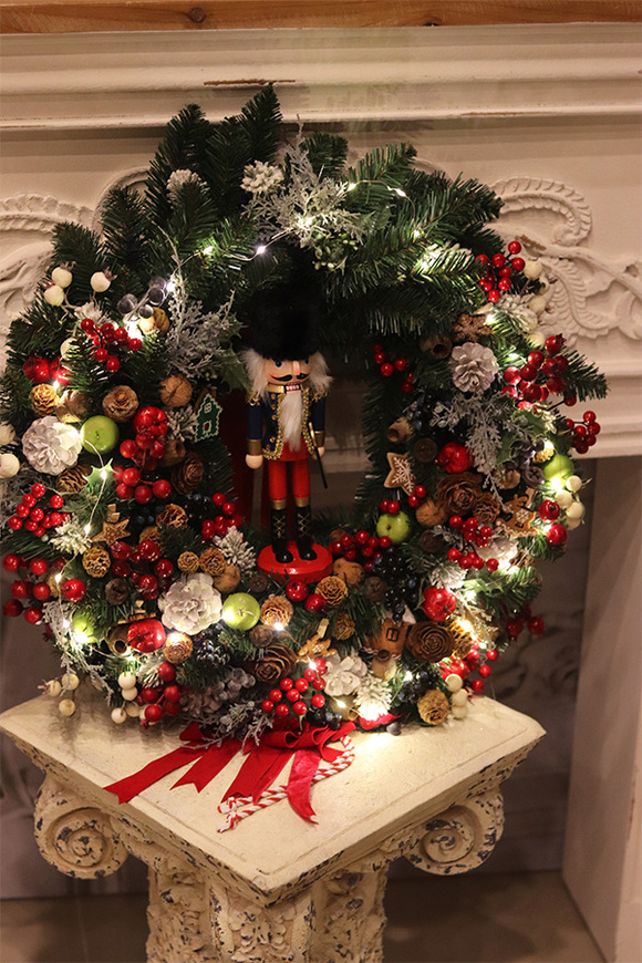 świąteczny wianek Dziadek do Orzechów Exclusive 2