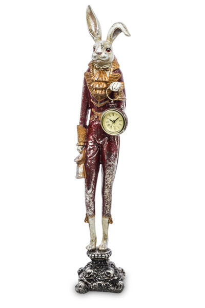 figurka królik z zegarkiem, Alicja w Krainie Czarów C