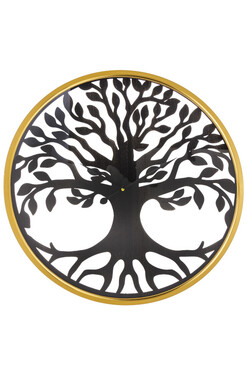 Tree Time, elegancki zegar ścienny, śr.60cm