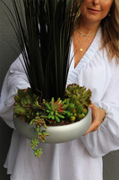 Black Design Cecile, kompozycja z trawami