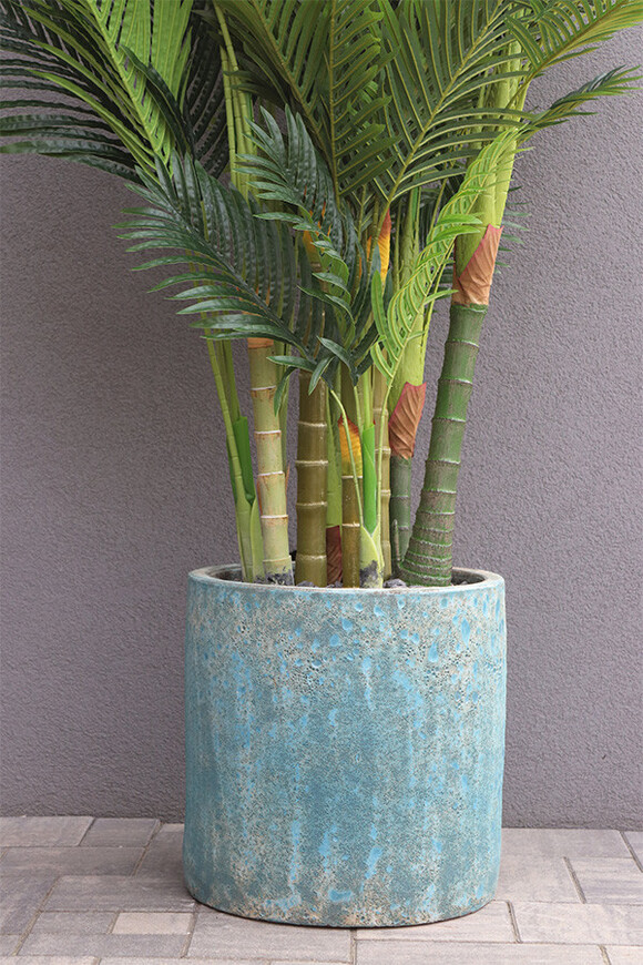 Andaluzja Palma Areca Hilton, wysokiej jakości sztuczna palma w donicy