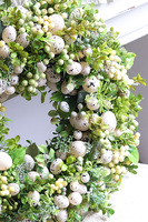 Natural Eggs, dekoracyjny wianek z jajkami