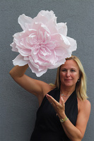 Paper Flower R, ręcznie robiony kwiat papierowy