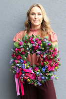 Energia Koloru 2, kolorowy wianek na drzwi