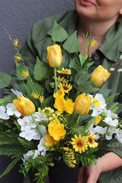 Amira Justi wiosenny bukiet do wazonu, dł.46cm 