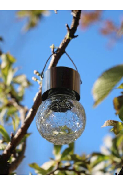 Glassball, wisząca lampka LED, wielokolorowa