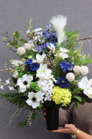 Premium Decoria, bukiet nagrobny we wkładzie do wazonu