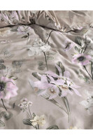 Essenza Noe, pościel bawełna satynowa, beżowa