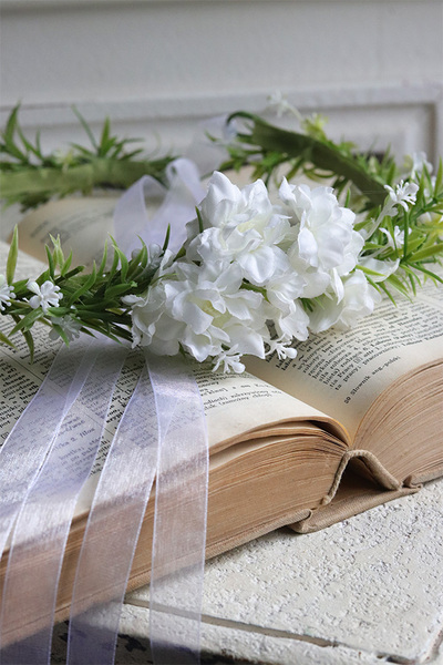 Izalia, komunijny wianek na głowę