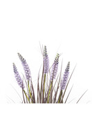 Violet, sztuczna trawa z fioletowymi kwiatostanami, wys.60x35x35cm