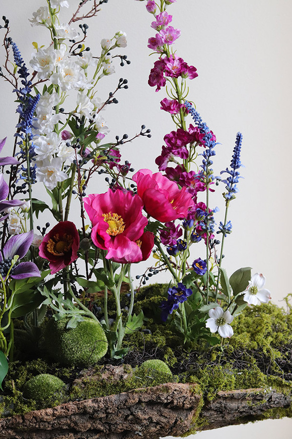 Meadow Wood, wiosenna dekoracja kwiatowa