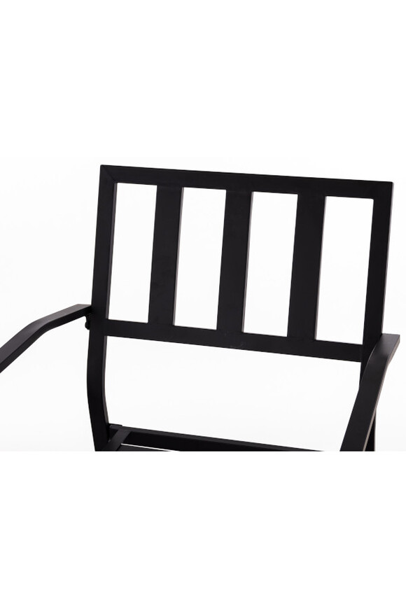 Dallas, metalowe krzesło ogrodowe	