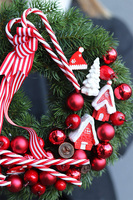 Lollypop Mini, wysokiej jakości wianek świąteczny, śr.26cm