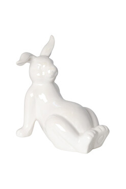 Bunny White, figurka wielkanocna zajączek D, wys.23cm
