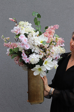 Deluxe Antique, dekoracyjny bukiet w wazonie, wys.73cm