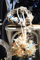  Boho Trendy 2, kompozycja kwiatowa z suszem