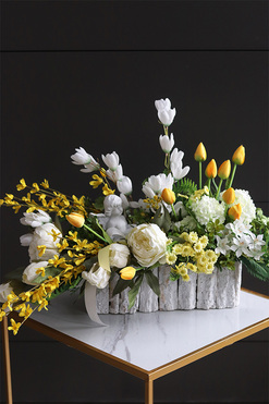 Telina Spring, wiosenna kompozycja nagrobna, wym.45x54cm