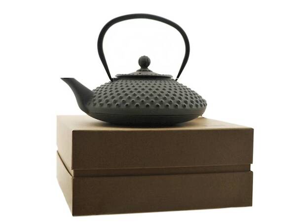 Awaji, żeliwny imbryk do herbaty, szary, poj.1.25l 