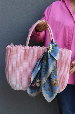 OD RĘKI torba koszyk na zakupy, Shopperka D, wym.28x42x13cm