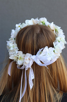 uroczy wianek na głowę Bianca, rozmiar uniwersalny