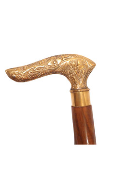 Milord A, elegancka składa laska drewniana, dł.91.5cm