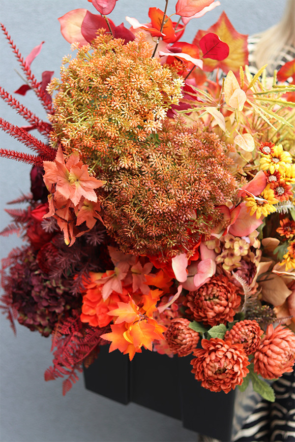 Septiembre Saute, jesienna dekoracja do twojej donicy