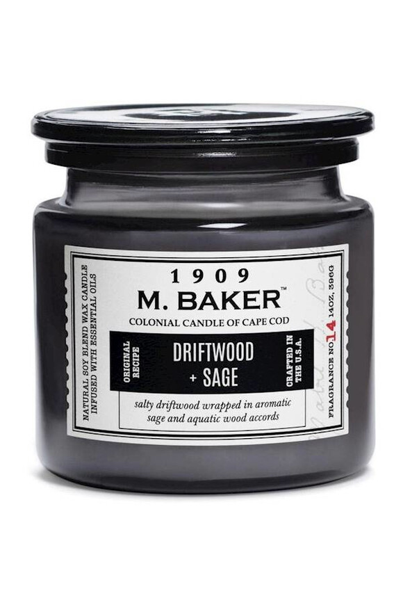 Driftwood & Sage sojowa świeca zapachowa w szkle