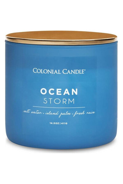 Ocean Storm, sojowa świeca zapachowa, Pop of Color