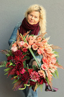 Benjamin, elegancki wieniec nagrobny