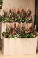 Albertina Mix Fiberglass, podłogowa dekoracja z trawami