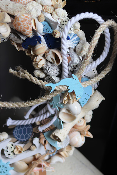 marynistyczny wianek na drzwi, Węzeł Marynarski