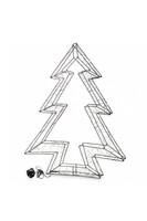 Christmas Light, świąteczna figurka choinka LED