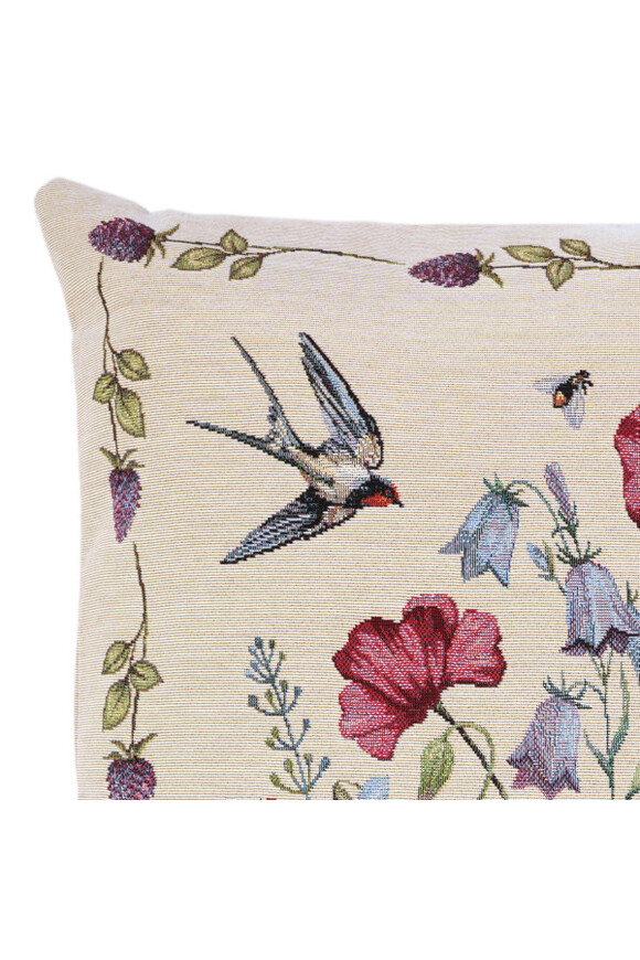 Myszki w Ogrodzie poszewka gobelinowa dwustronna